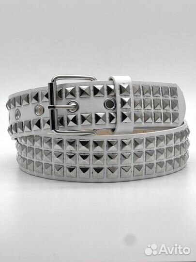 Ремень с заклепками y2k