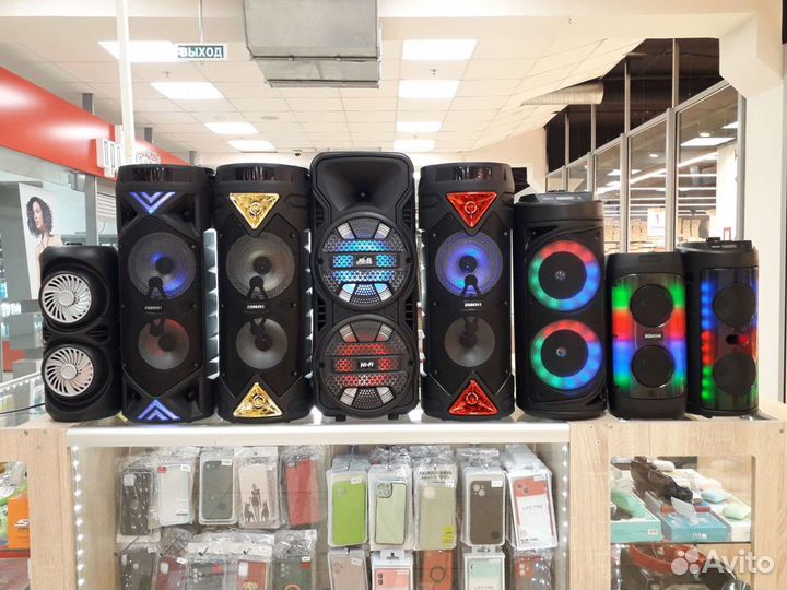 Беспроводные колонки в ассортименте