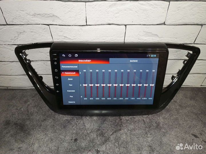 Магнитола Hyundai Solaris 2 на андроид IPS