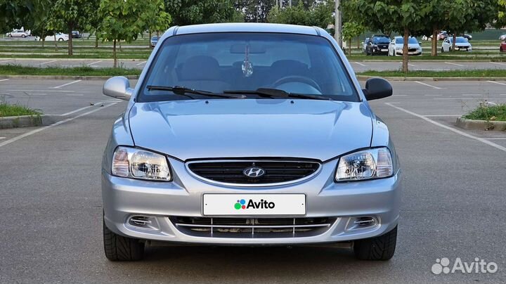Hyundai Accent 1.5 AT, 2004, 232 000 км