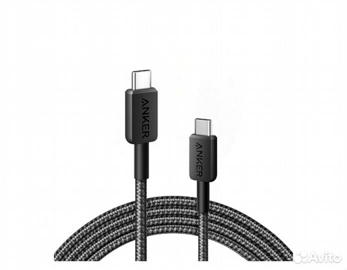 Кабель Type C-Type C 0,9m 60W Anker