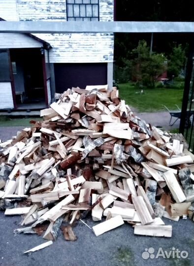 Дрова сухие колотые с доставкой