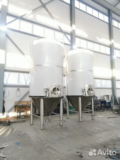 Цкт танк цилиндро- конический для пивзавода