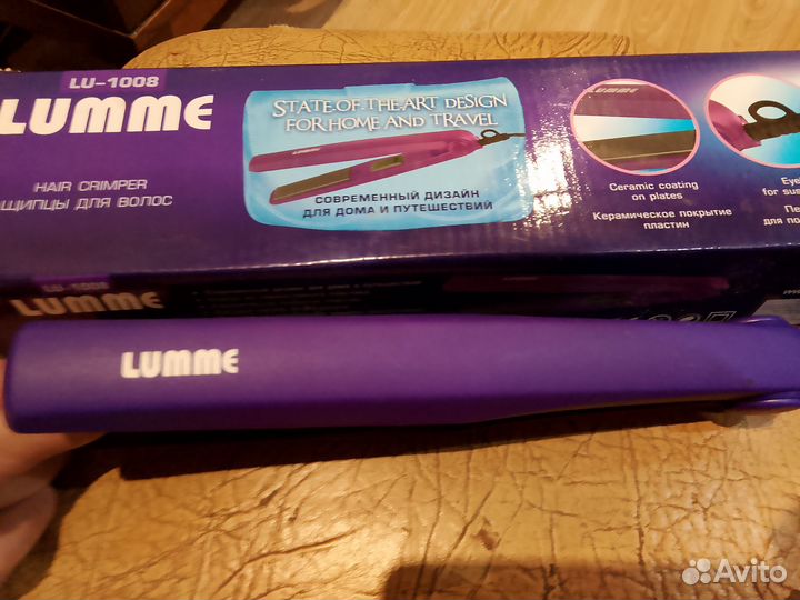 Щипцы для волос lumme LU-1008