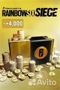 Rainbow SIX siege: 16000 credits PS Xbox кредиты
