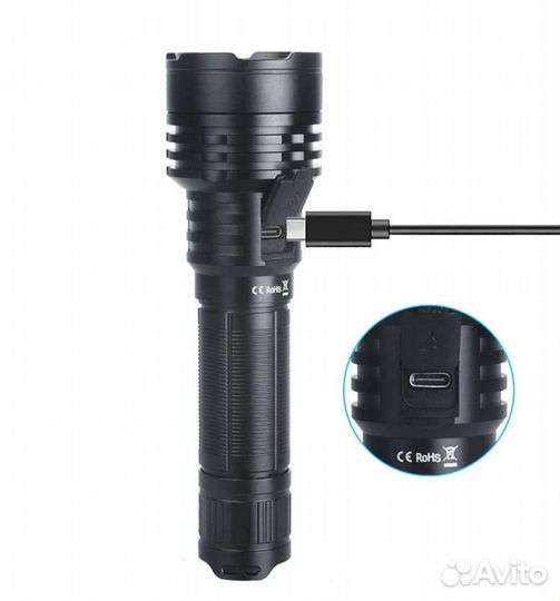 Фонарь тактический Sofirn C8L 3100lm 531м