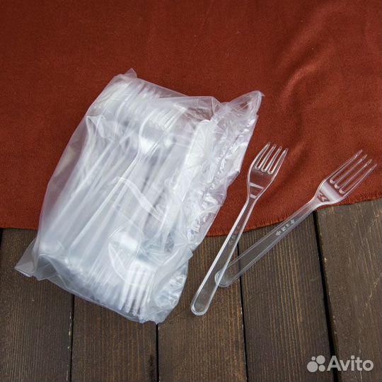 Вилки и ложки столовые одноразовые «Премиум»