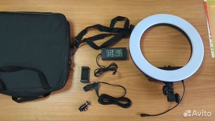 Профессиональная лампа HQ 14 Штатив + Сумка. Новая