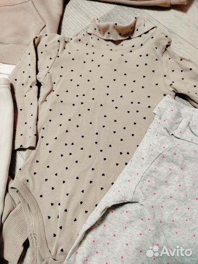 Вещи пакетом для девочки 80-86