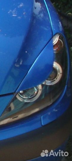 Реснички на фары Пежо 307