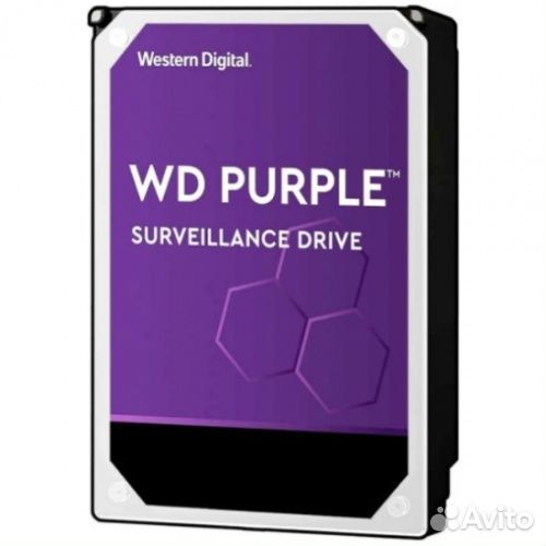 Жесткий диск WD SATA 8TB 6GB/S 128MB purple (WD84p