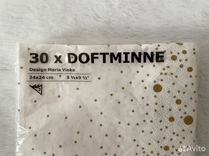 Салфетки бумажные Икеа Дофтминне