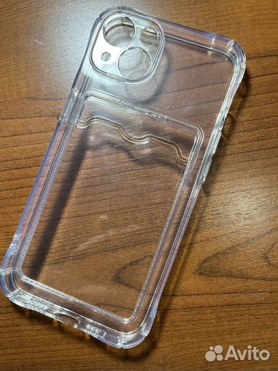 Чехол на iPhone 13 с разьемом длябанковской карты