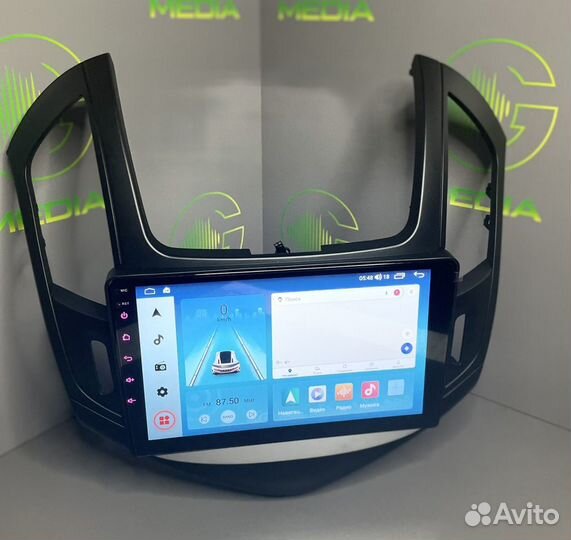 Магнитола Шевроле Круз Android 10, 2/32Gb, Qled