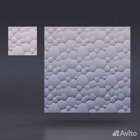 Гипсовая 3D панель 