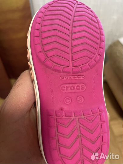 Сандалии Crocs для девочки c8