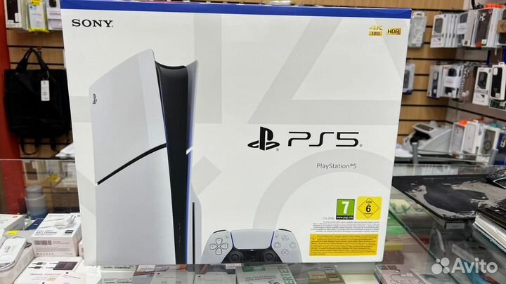 Sony playstation 5 slim с дисководом