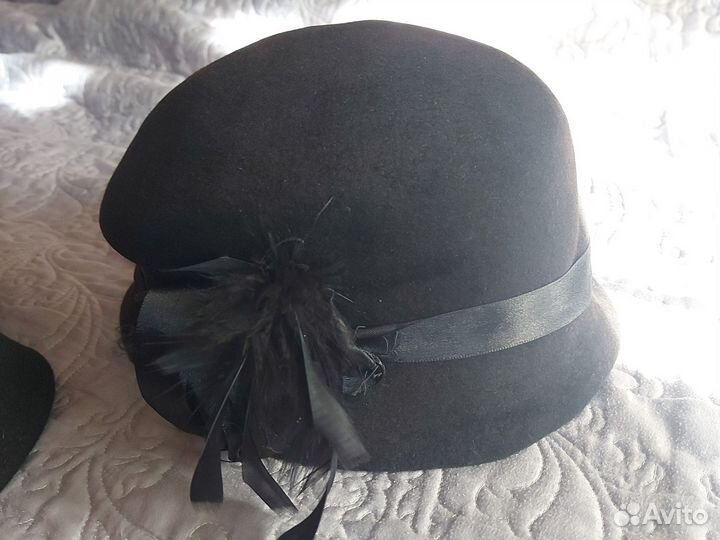 Шляпа фетровая женская