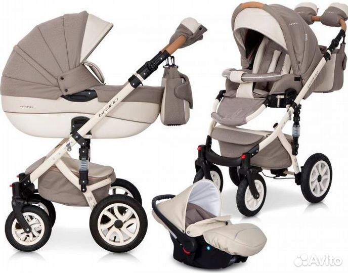 Коляска riko bruno 3 в 1