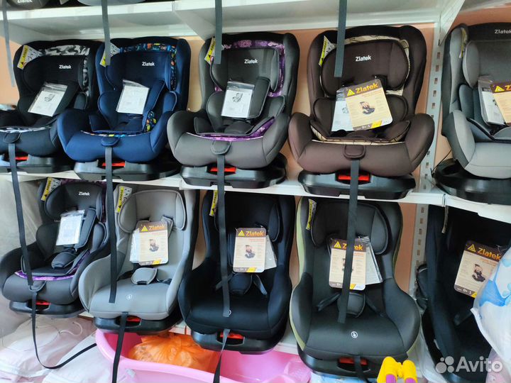 Детские автокресла от рождения новые