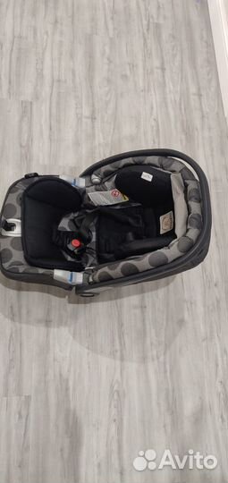 Детская автолюлька с базой isofix