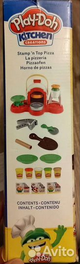 Play-Doh Kitchen Creations Печем пиццу (E4576)