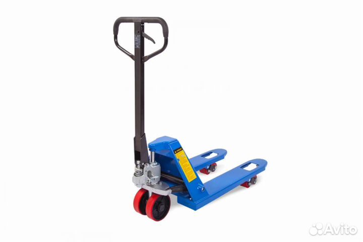 Тележка гидравлическая 2500 кг 600х550 мм TOR RHP (полиуретановые колеса)