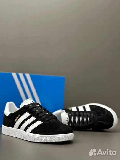 Кроссовки мужские Adidas Gazelle Black