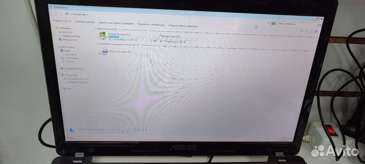 Ноутбук asus i52450m 4 ozu amd radeon 7600 series