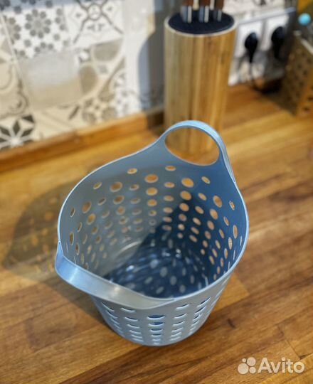 Корзинка гибкая для белья и игрушек 4 литра