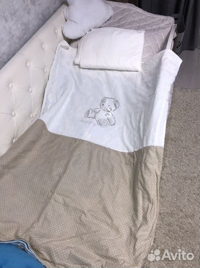 2 набора Постельное белье в детскую кроватку