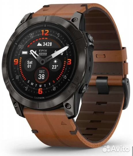 Garmin Epix gen 2 Pro Sapphire 51mm (Кожа)