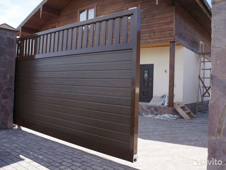 Ворота из металла 