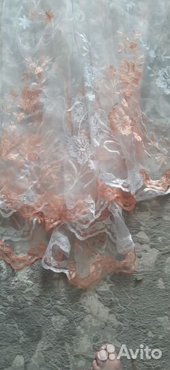 Новая тюлевая занавеска