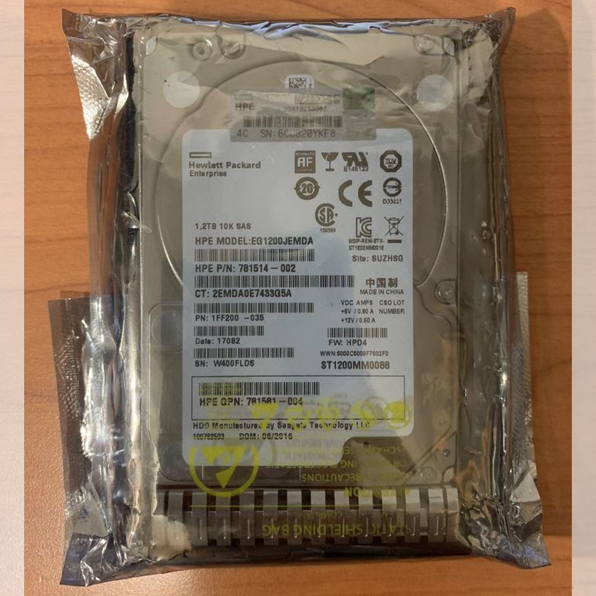 [G8-G10] Жесткий Диск Hp 1.2tb 10k Sas 12g 2.5 G8-G10