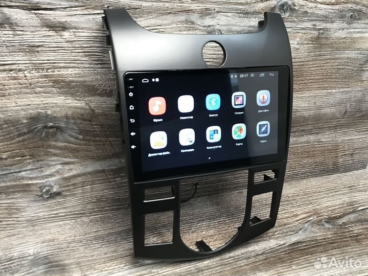 Магнитола TopWay TS7 на Kia Cerato