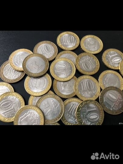 Коллекционные монеты. Монеты 10р