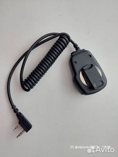 Тангента (микрофон) для рации, разъем типа Kenwood