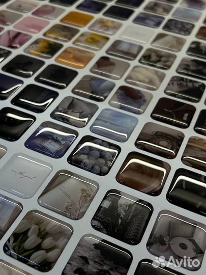 3D Стикеры из эпоксидной смолы - 