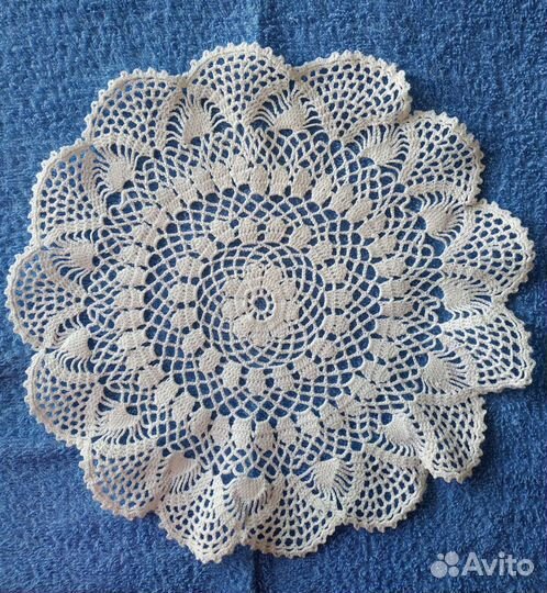 Салфетки вязаные крючком. Сумка