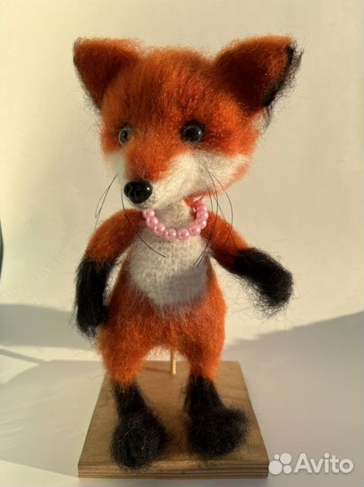 Лисичка вязаная