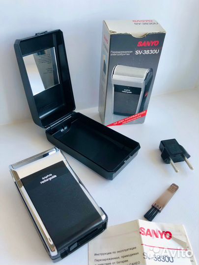 Новая перезаряжаемая электробритва Sanyo