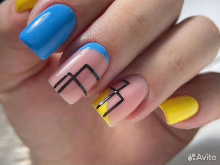 Маникюр гель-лак Ногти
