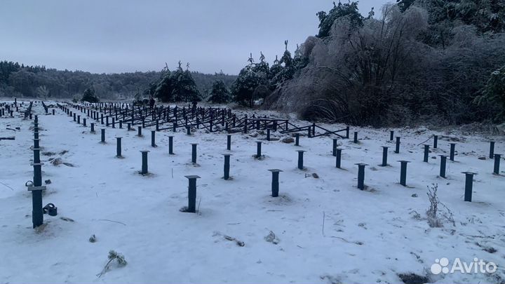 Винтовые сваи напрямую с завода