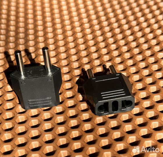 Вилка переходник с китайской на европейскую