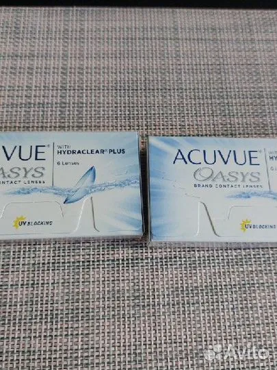 Линзы контактные acuvue oasys двухнедельные -2.5