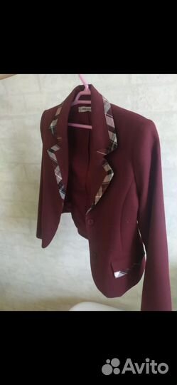 Пиджак школьный для девочек