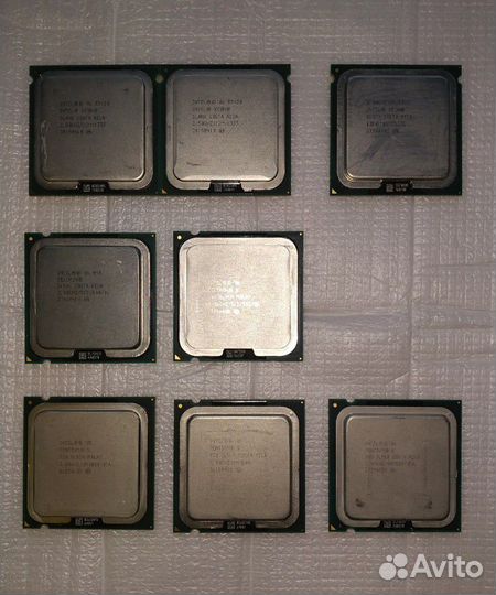 Процессоры на сокет 771/775/1366/2011 рабочие б/у