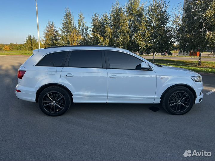 Расширители арок Audi Q7 4L S-line