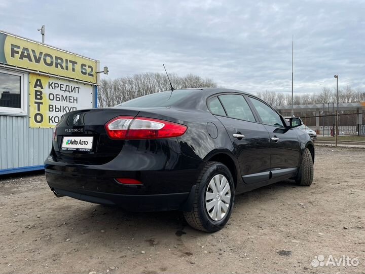 Renault Fluence 1.6 МТ, 2012, 206 500 км